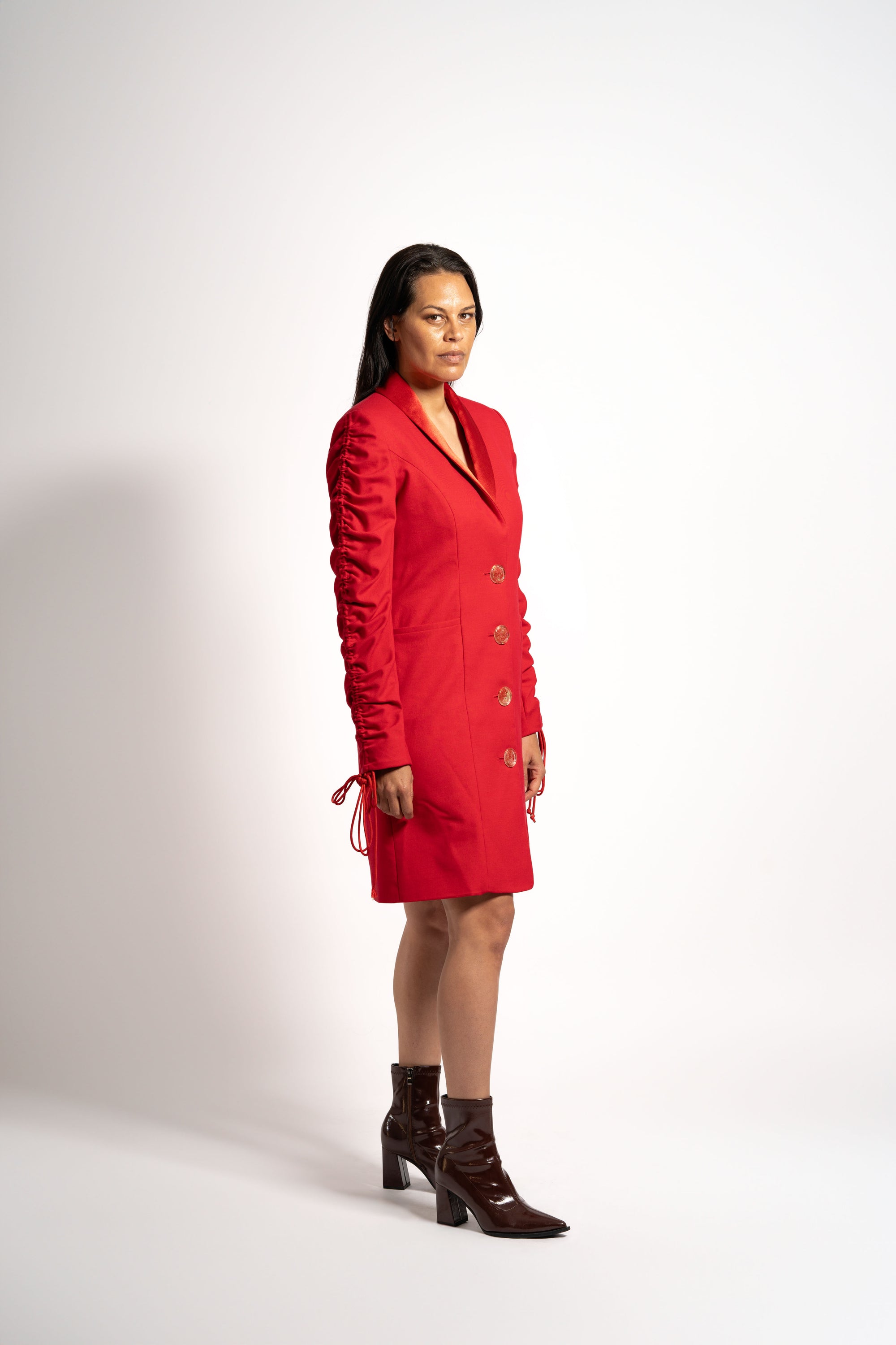 Custom Tailored Jacket – Boodja Red (Made to Order)