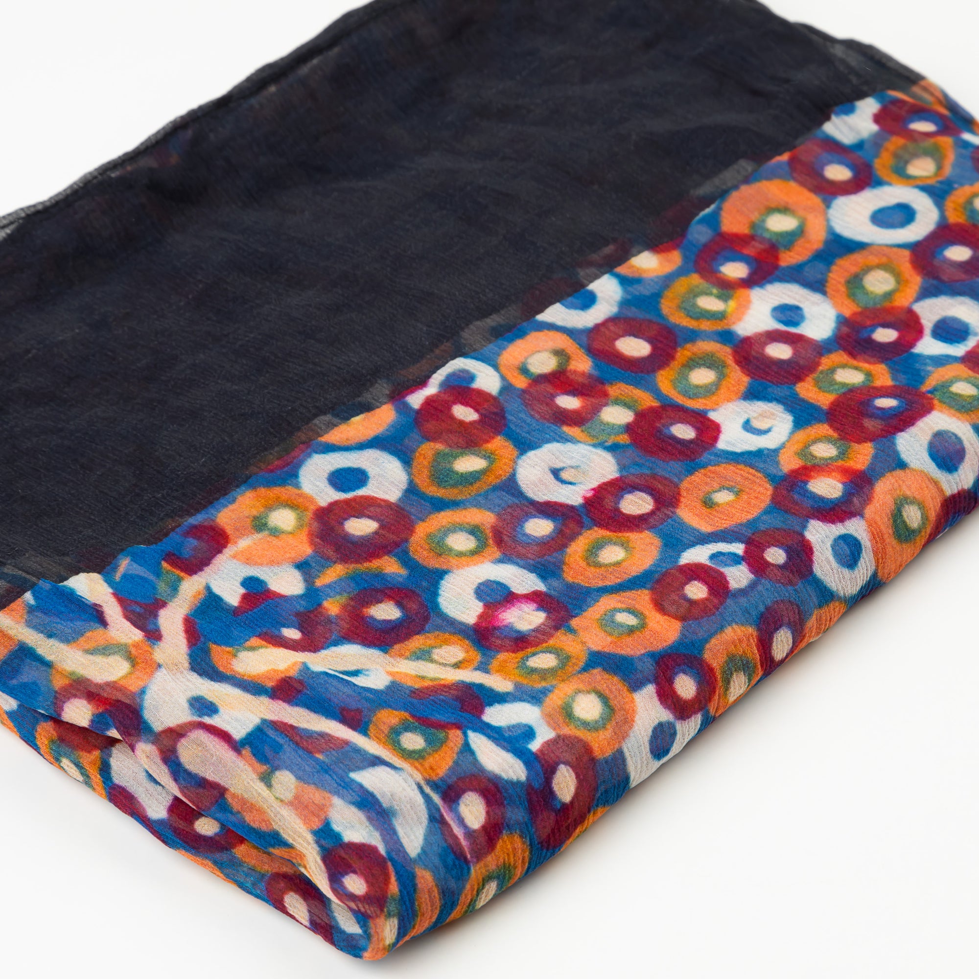 Native Pear Flower – Silk Chiffon Scarf – Designed by Kaye White