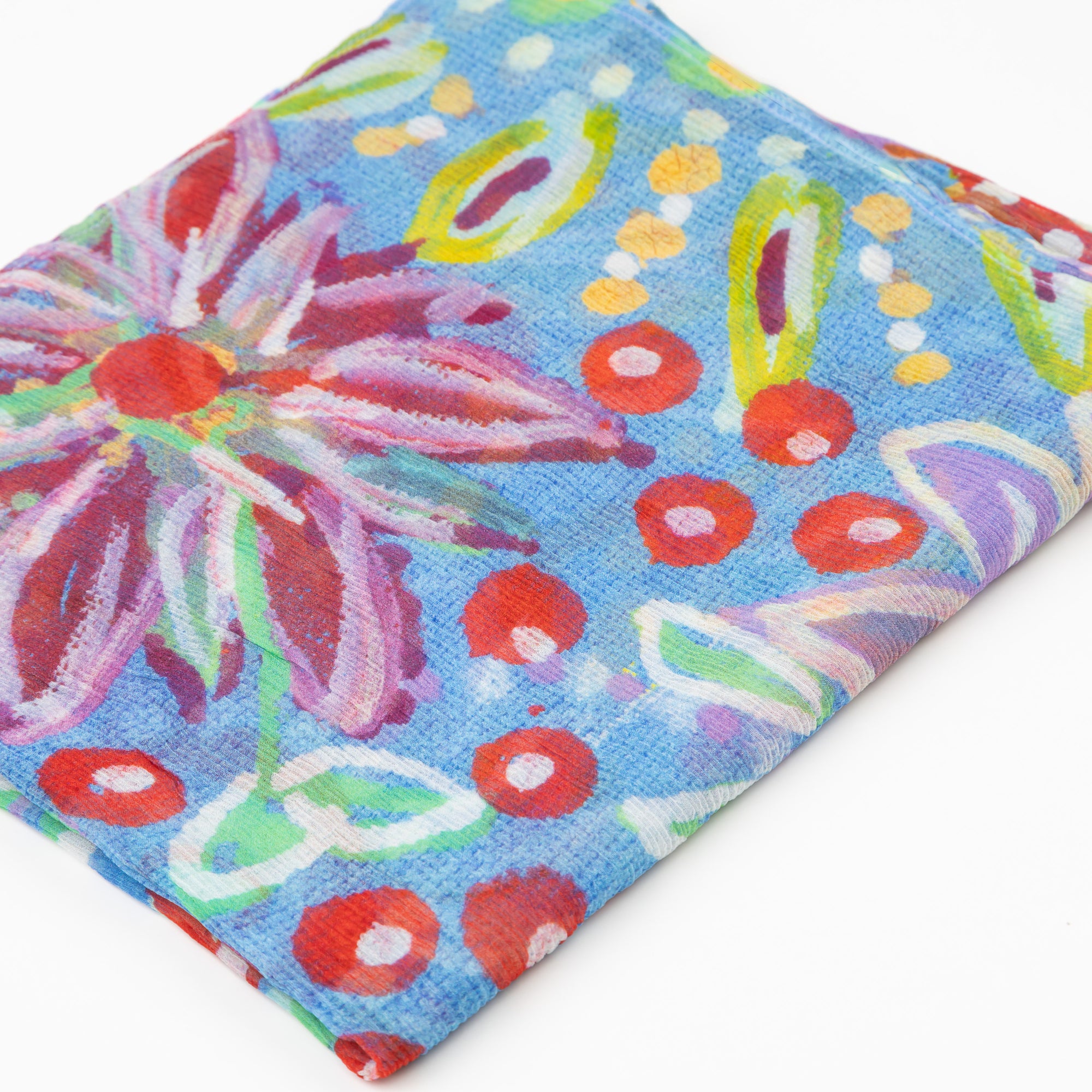 Bushtucker – Silk Scarf – Designed by Sally White