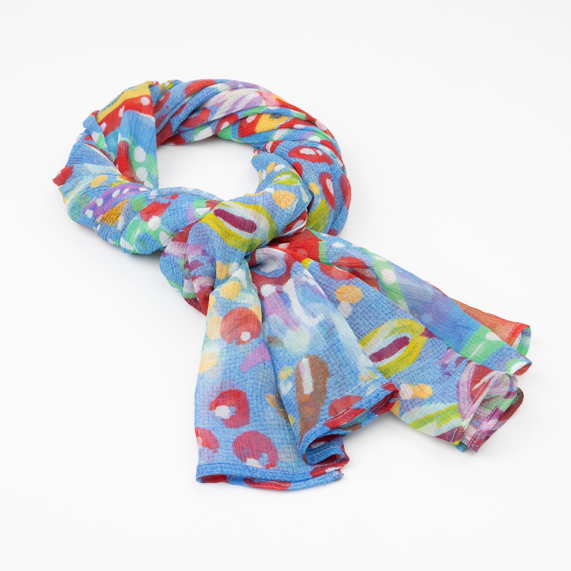 Bushtucker – Silk Scarf – Designed by Sally White