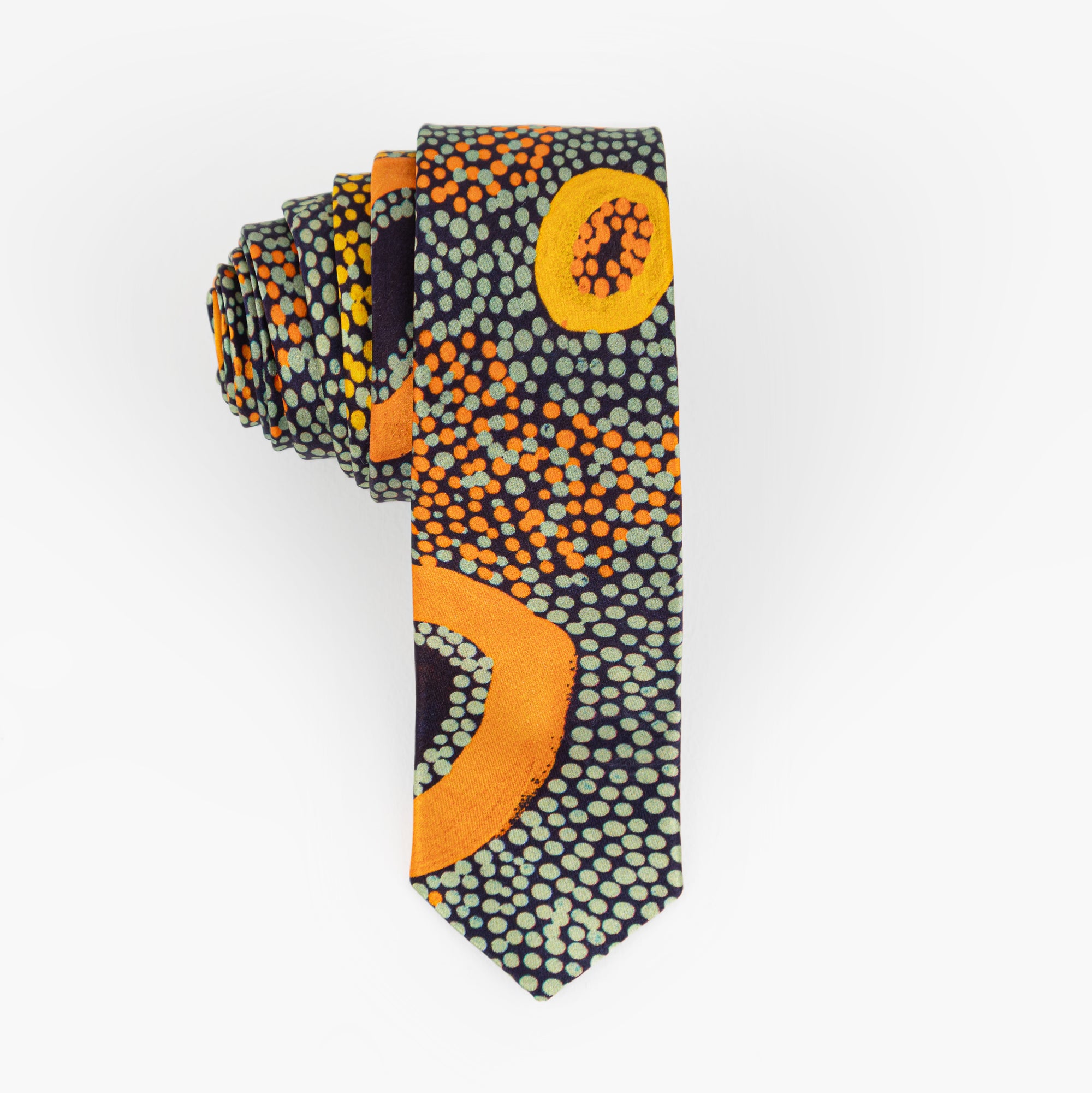 Dry Country – 100% Silk Necktie
