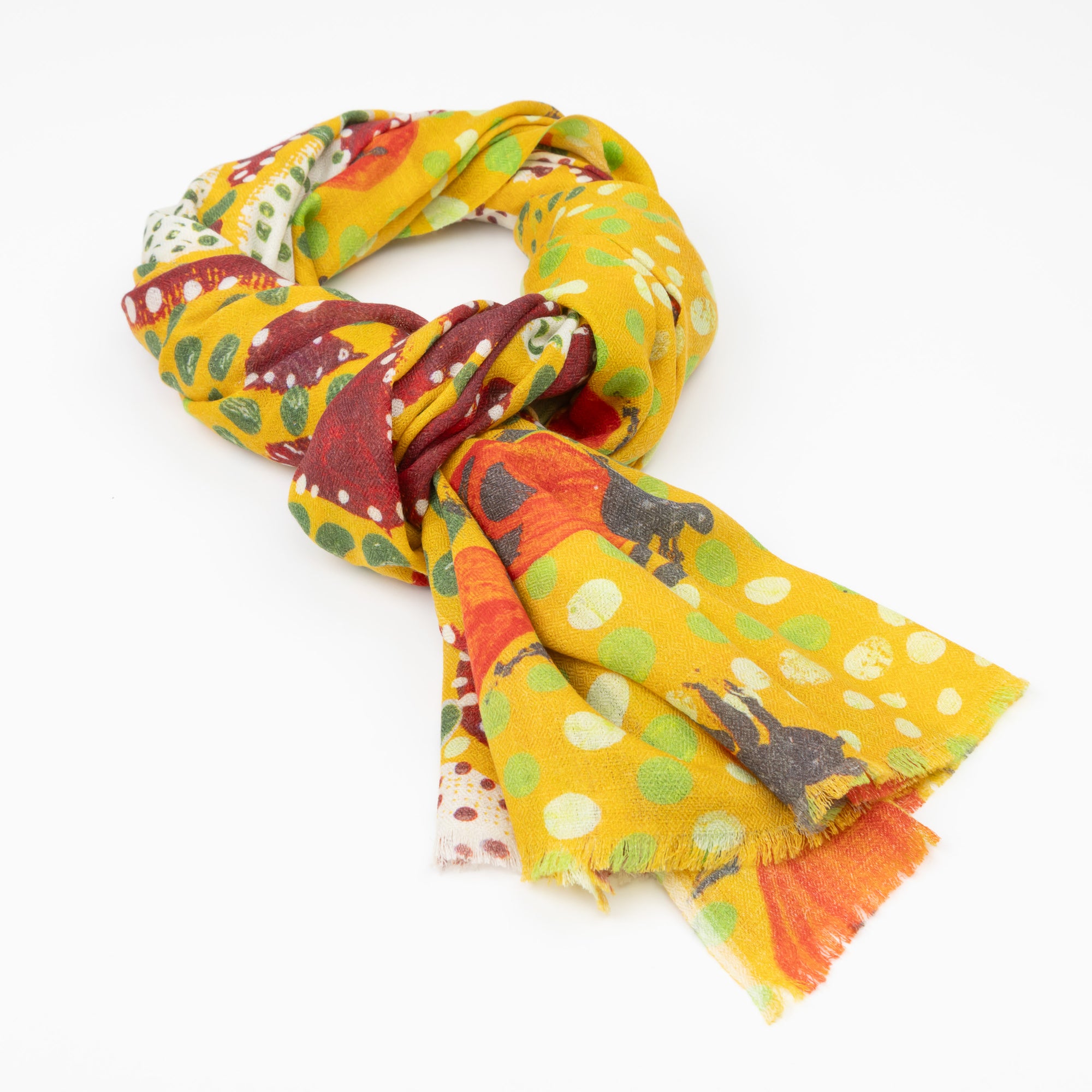 Honey Ants – Luxury Cashmere Scarf – Designed by Sally White