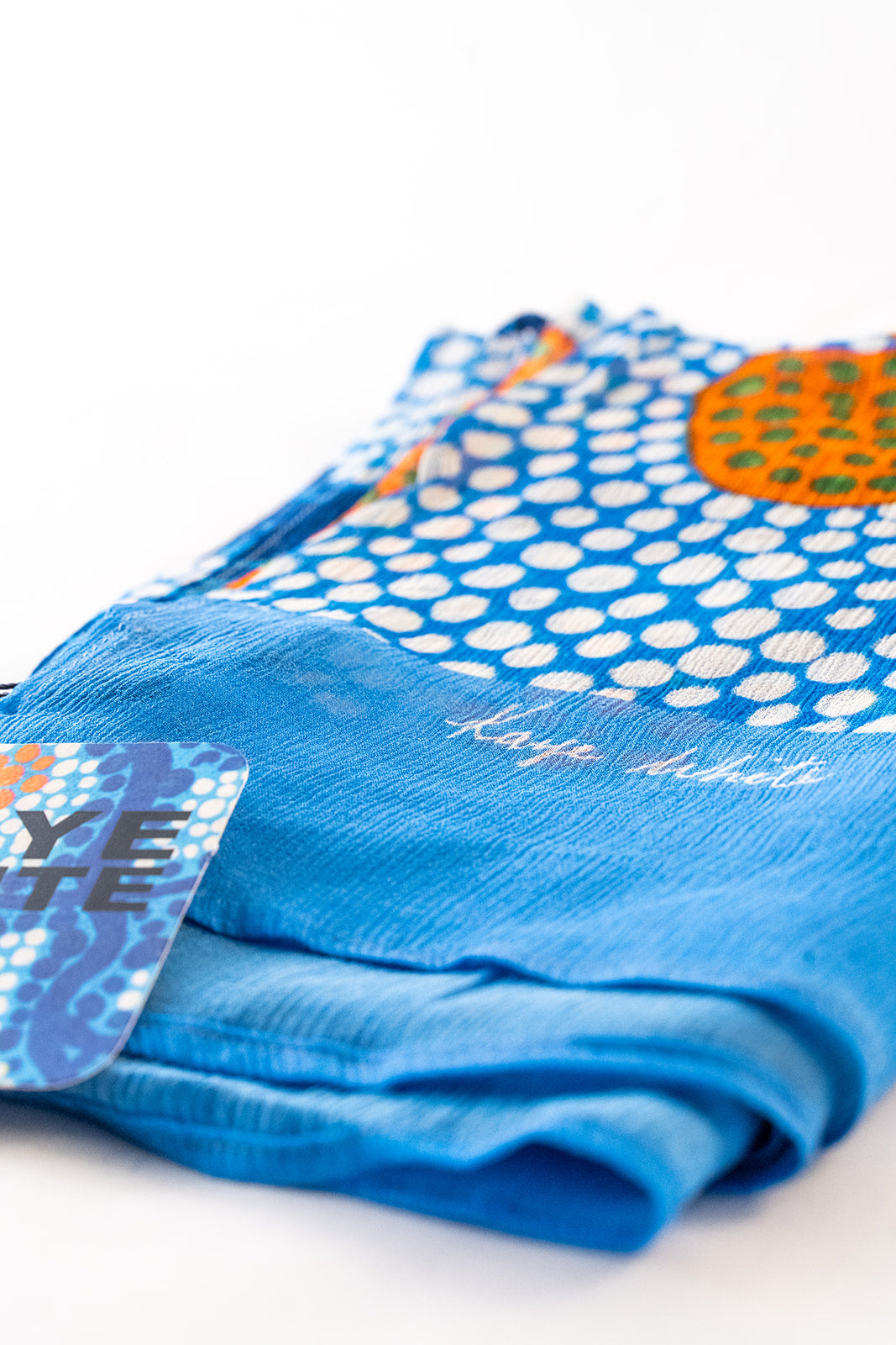 Split Jack – Silk Chiffon Scarf – Designed by Kaye White