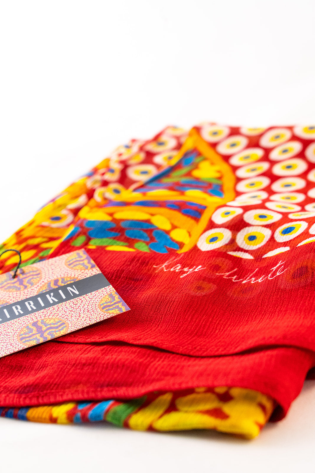 Stories in the Sun – Silk Chiffon Scarf – Designed by Kaye White