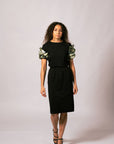 Dianna Skirt in Kimberley Grasses and leaves