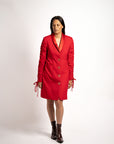 Custom Tailored Jacket – Boodja Red (Made to Order)