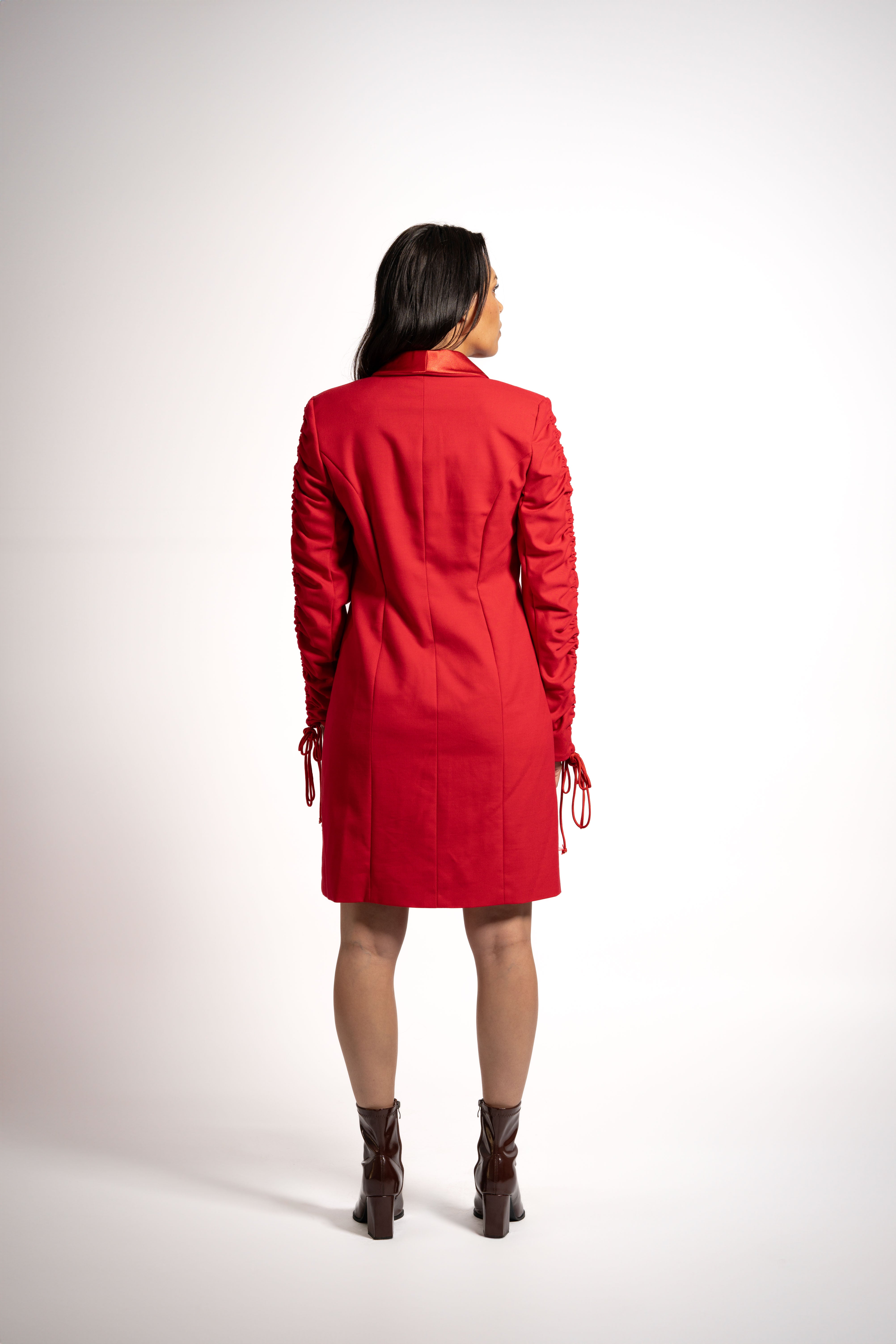 Red Long Jacket (Made to Order)