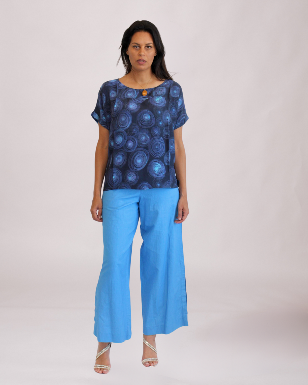 Tailored Trouser - Baby Blue