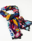 Koort Dreaming – Silk Chiffon Scarf – Designed by Buffie Punch