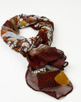 Looking for Witchety Grubs Silk Chiffon Scarf