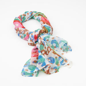 Bushtucker - Silk Chiffon Scarf by Sally White