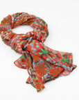 Exmouth – Silk Scarf – Designed by Carol Martin