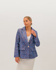 Wildflowers in the Pilbara Jacket - Artwork by Carol Martin