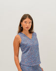 Wildflowers in the Pilbara Tank Top - Artwork by Carol Martin