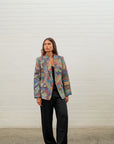 Pilbara Wildflowers Jacket- Artwork by Sheryl Hicks