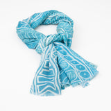 Ocean Tide - Cashmere Scarf by Carol Martin