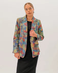 Pilbara Wildflowers jacket artwork by Sheryl Hicks featuring native Australian wildflowers inspired by the Pilbara region.