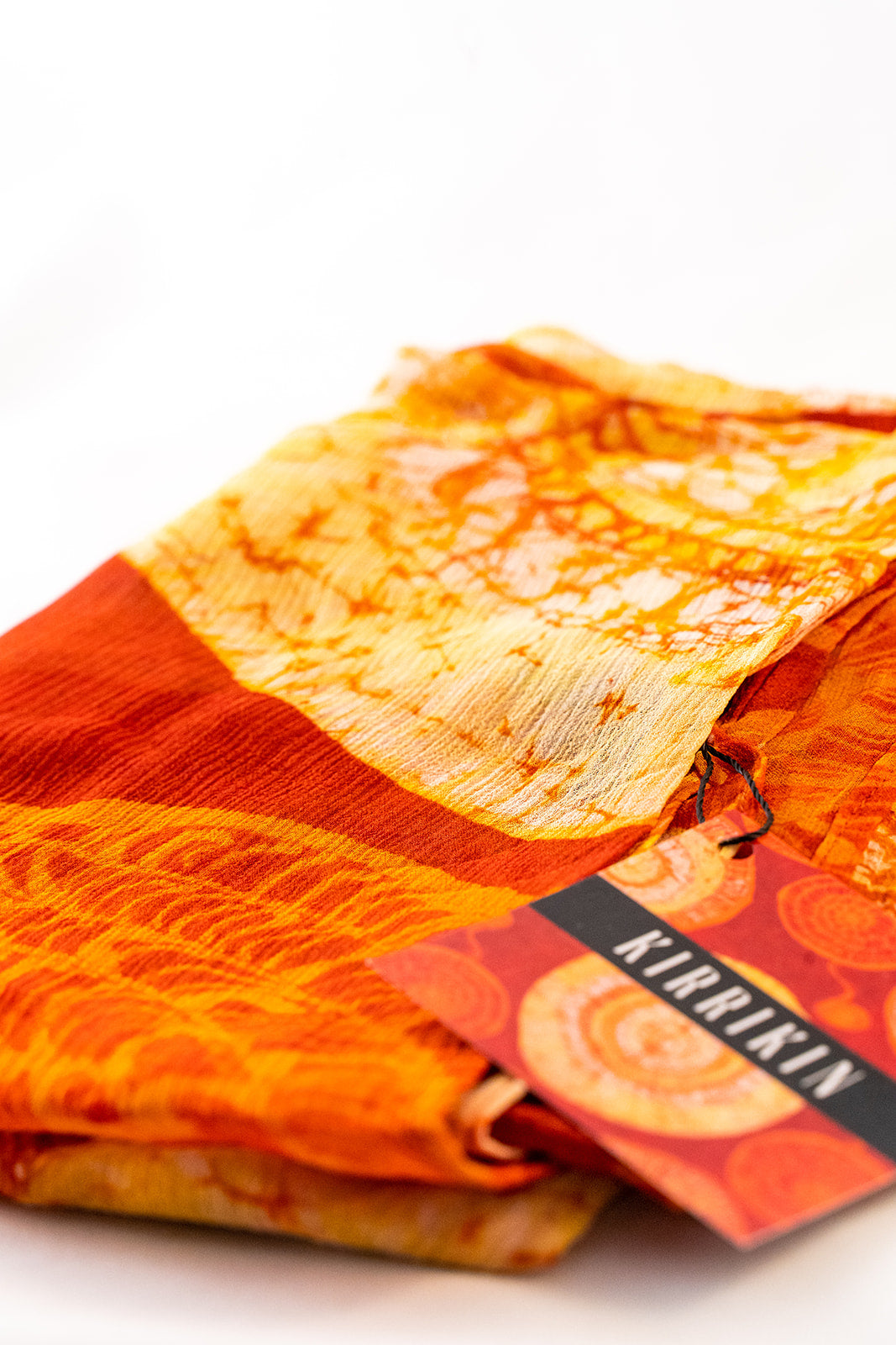 Pandanus Silk Chiffon Scarf by Helena Geiger