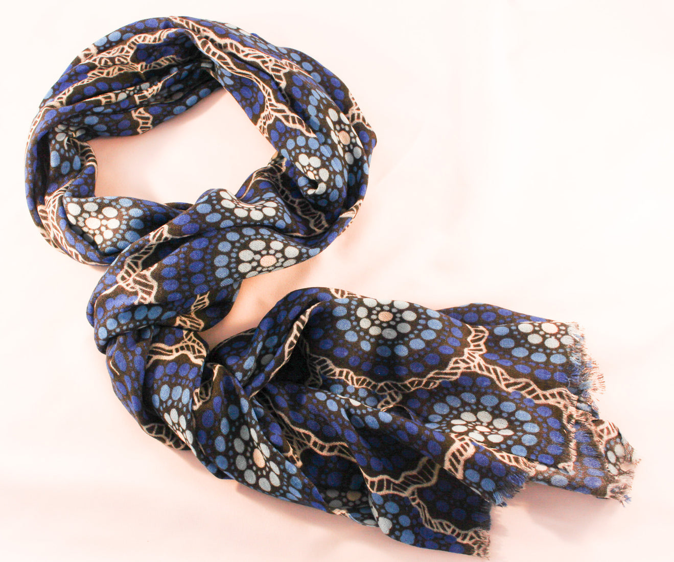 Cashmere Scarf - Billabong Stream